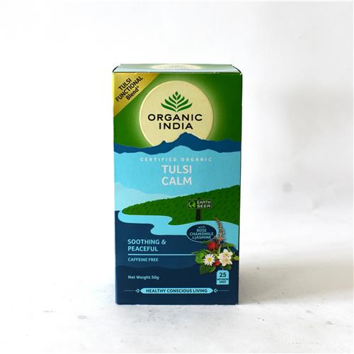 Organic India Tulsi Calm 25 Bags Certified Organic