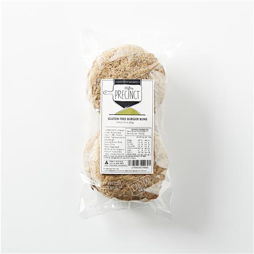 GF Precinct Burger Buns Buckwheat 400g Gluten Free