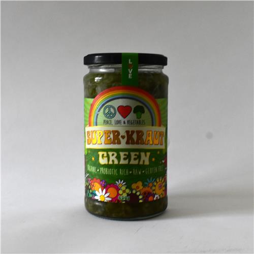 Peace Love & Vegetables Super-Kraut Green 650g