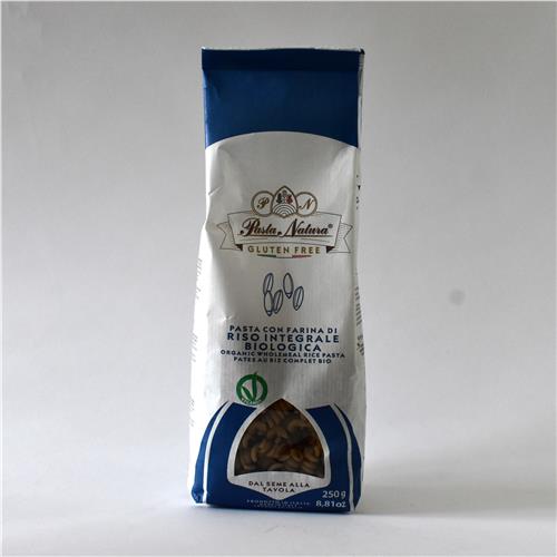 Pasta Natura Brown Rice Fusilli 250g Certified Organic