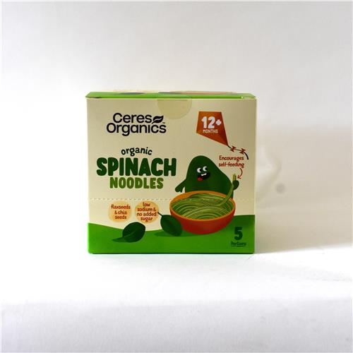Ceres Vegetable Noodles Spinach 150g Certified Organic