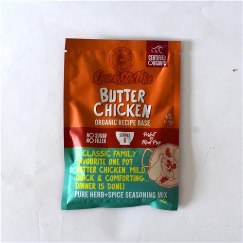 Love My Earth Recipe Base Butter Chicken 45g Certified Organic