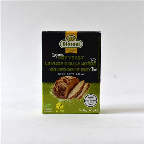 Bioreal Yeast 5 x 9g Certified Organic