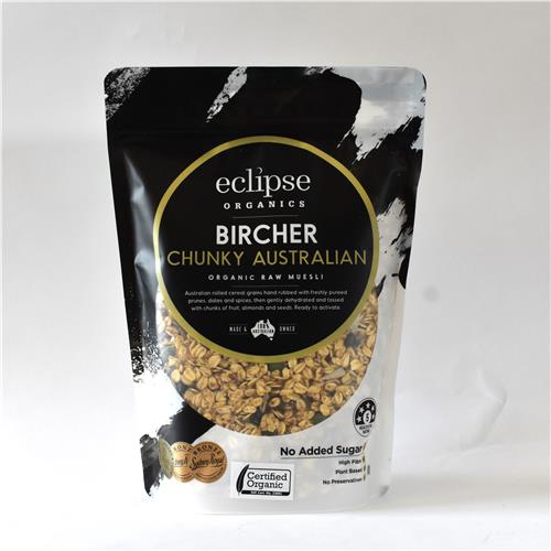Eclipse Bircher Chunky Australian 550g Certified Organic