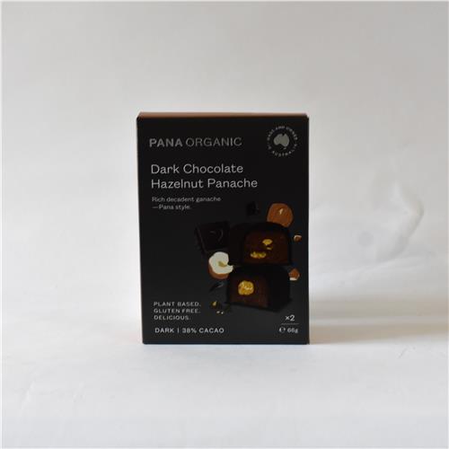 Pana Chocolate Panache Hazelnut 2 pk 66g Certified Organic