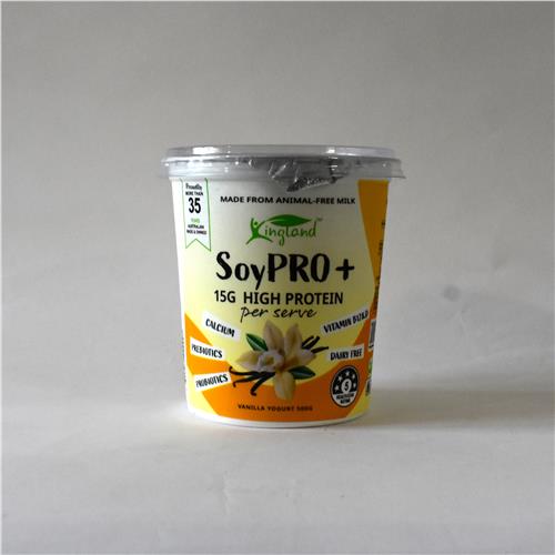 Kingland SoyPro+ Vanilla High Protein Yoghurt 500g