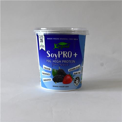 Kingland SoyPro+ Berries High Protein Yoghurt 500g