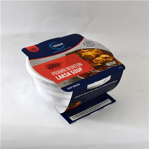 Global Seafoods Prawns Wonton Laska Noodle Soup