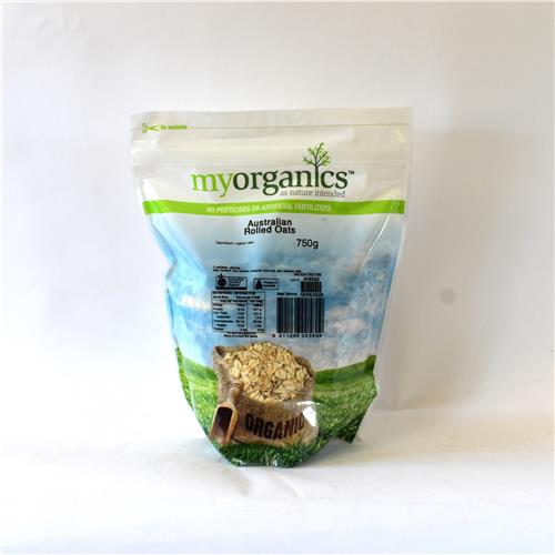 My Organics Rolled Oats 750g