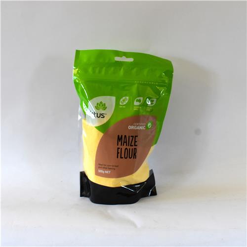 Lotus Flour Maize 500g Certified Organic