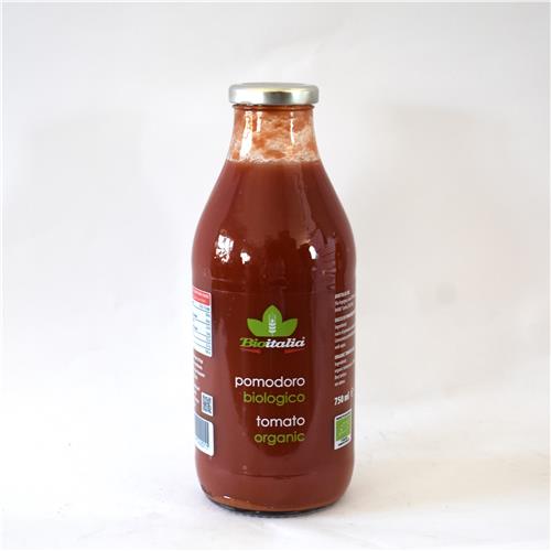 BioItalia Tomato Juice 750ml Certified Organic