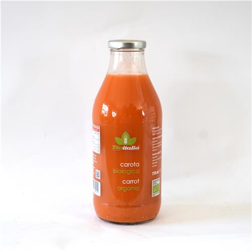 BioItalia Carrot Juice 750ml Certified Organic