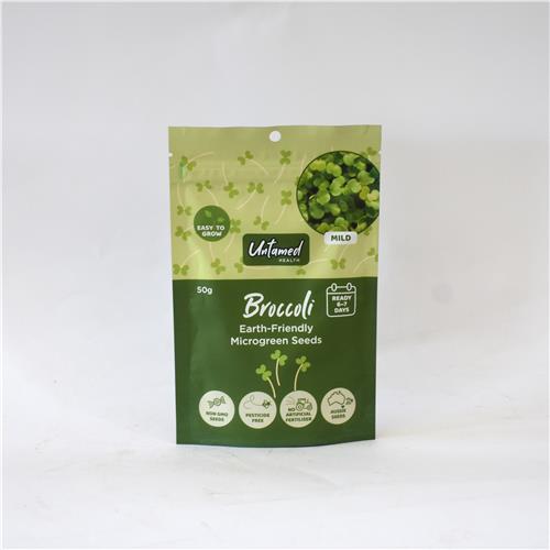 Untamed Health Microgreens Seeds Broccoli 50g
