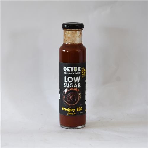 Qetoe Organic Low Sugar BBQ Sauce 200ml Certified Organic