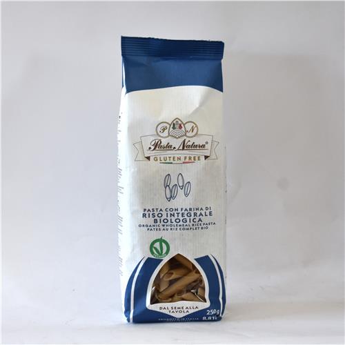 Pasta Natura Brown Rice Penne 250g Certified Organic