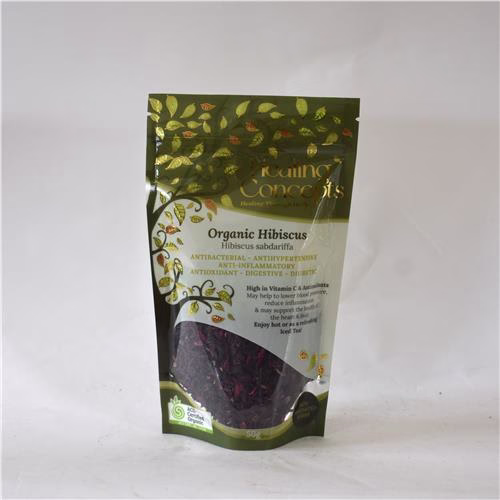Healing Concepts Hibiscus Tea 50g Certified Organic
