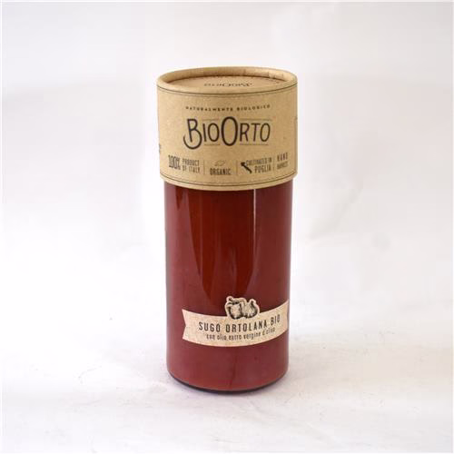 BioOrto Ortolana Sugo 550g Certified Organic