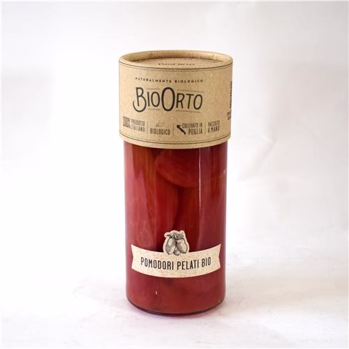 BioOrto Peeled Tomatoes (Pomodoro Pelati) 550g Certified Organic
