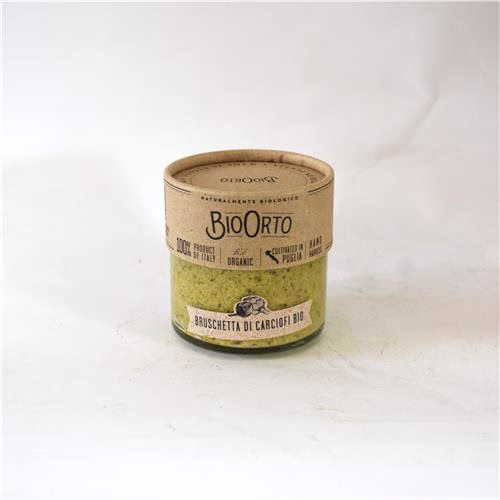 BioOrto Artichoke Bruschetta 180g Certified Organic