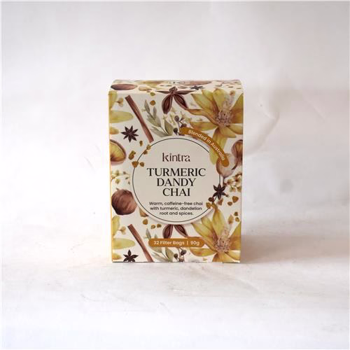Kintra Foods Tea Turmeric Dandy Chai 32 Teabags