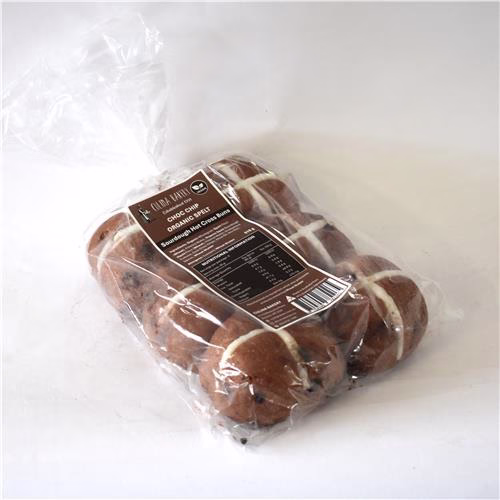 Culina Buns Spelt Choc Chip 6Pk
