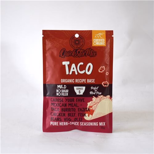Love My Earth Recipe Base Taco 55g Certified Organic