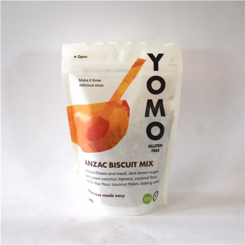 Yomo GF Anzac Biscuit Mix 360g