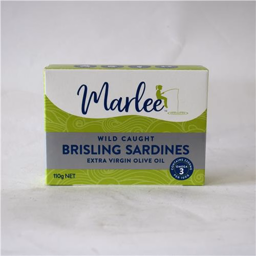 Marlee Wild Caught Bristling Sardines EVOO 110g