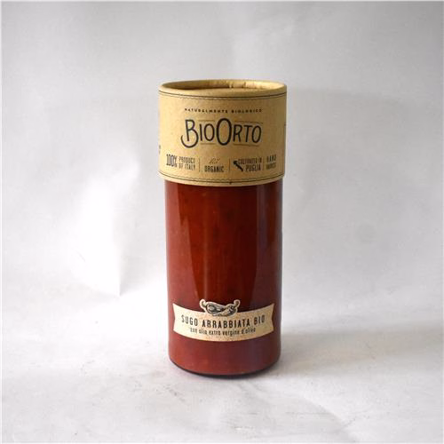 BioOrto Arrabbiata Sugo 550g Certified Organic