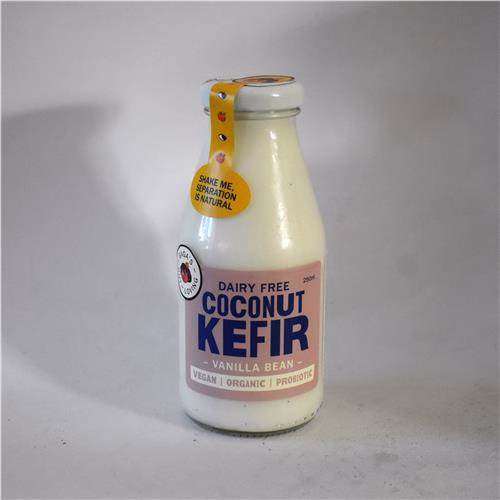 Gaga's Kefir Coconut Vanilla 250ml Certified Organic