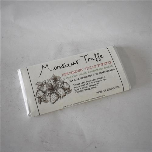 Monsieur Truffe Milk 51% Strawerry Fields 90g