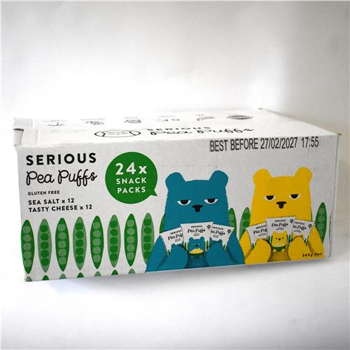 Serious Puffs Boxed Multipack Minis 12gx24