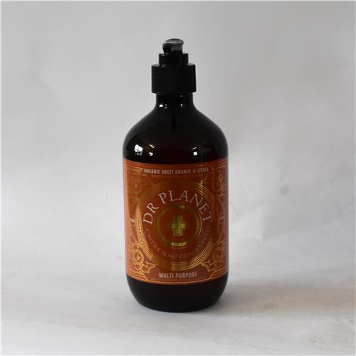 Dr. Planet Castile Soap Sweet Orange & Litsea 500ml