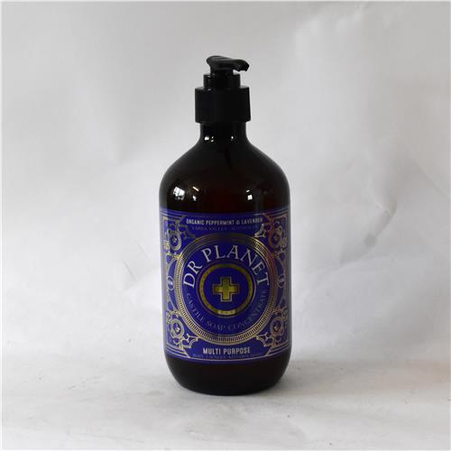 Dr. Planet Castile Soap Peppermint & Lavender 500ml