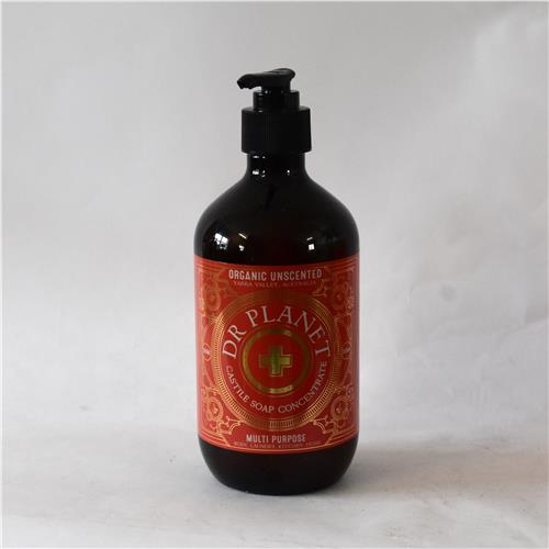 Dr, Planet Castile Soap Unscented 500ml