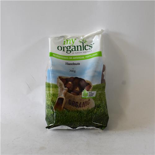 My Organics Hazelnuts 200g