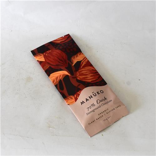 Manuko 70% Dark Chocolate Stoneground Bar 30g