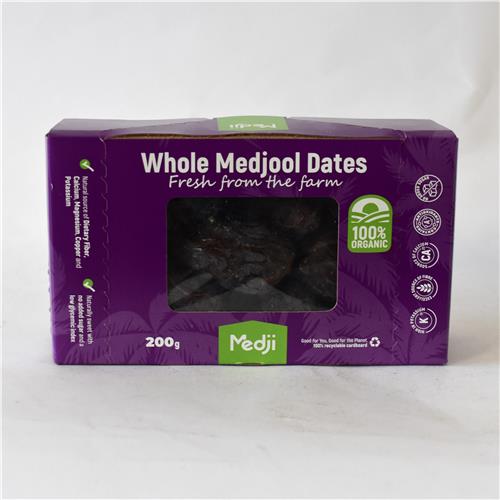 Medji Dates Medjool Large 200g Certified Organic