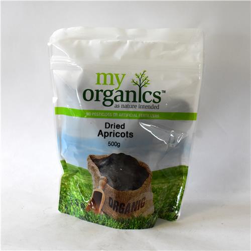 My Organics Dried Apricots 500g