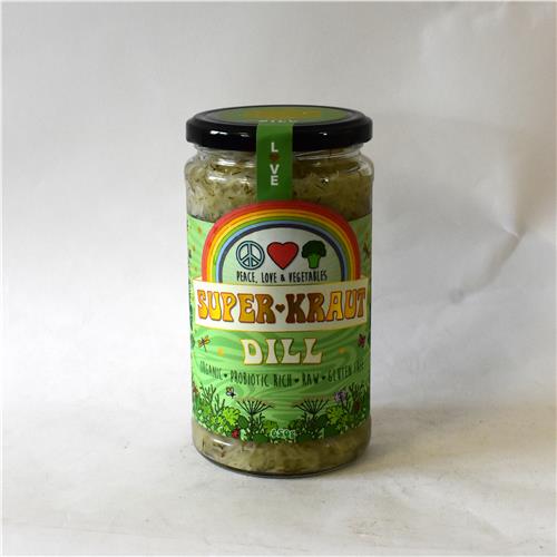 Peace Love & Vegetables Super-Kraut Dill 650g