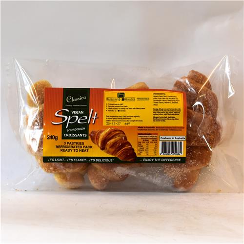 Classica Spelt Croissant 240g