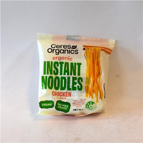 Ceres Instant Noodles Chicken 70g Certified Organic