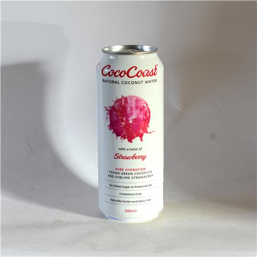 Coco Coast Coconut Water Strawberry 500ml