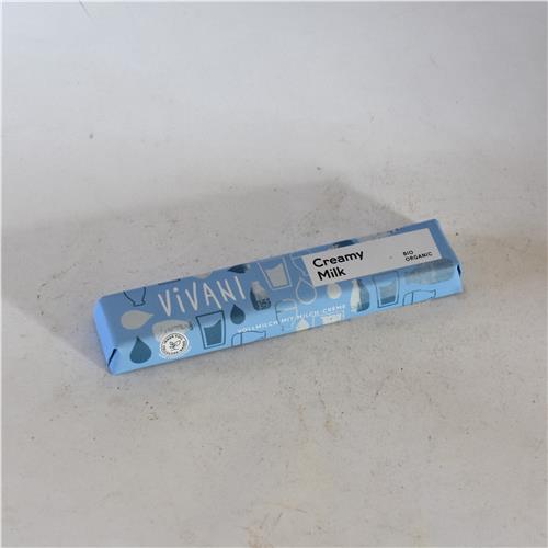 Vivani Chocolate Creamy Milk Snack 40g Certified Organic