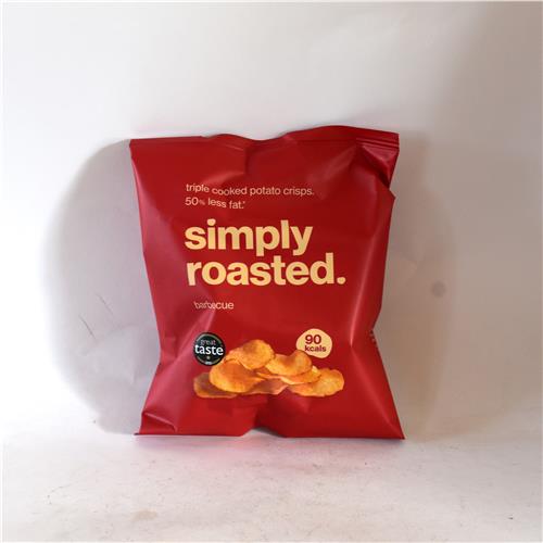 Simply Roasted Crisps Barbeque 21.5g