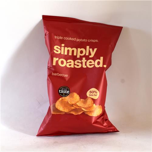 Simply Roasted Barbecue Crisps 93g