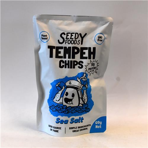 Seedy Foods Sea Salt Tempeh Chips 60g