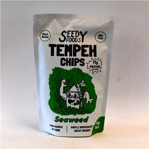 Seedy Foods Seaweed Tempeh Chips 60g