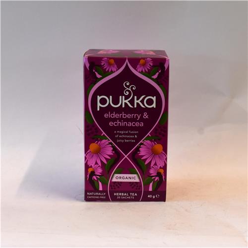 Pukka Elderberry Echinacea and Elderflower Tea 20 Bags