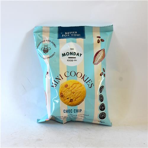 The Monday Food Co Mini Cookies Choc Chip 150g